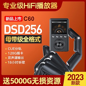 升迈C60母带级DSD专业HIFI无损音乐播放器